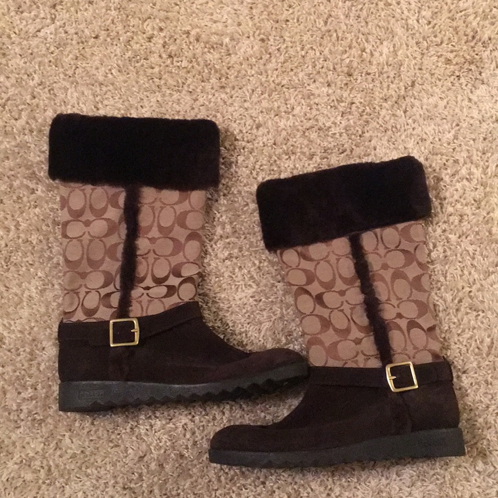 Coach snow boots